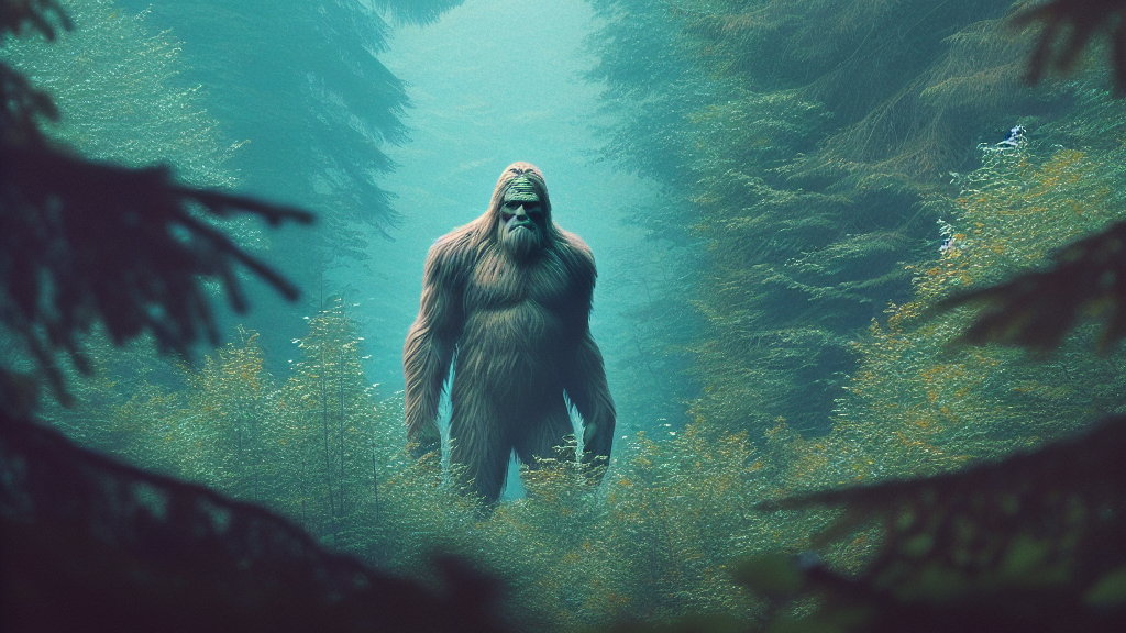 A Teacher Encounters a Bigfoot. High school teacher is in the forest and encounters a Bigfoot.